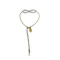 infinity Symbol Braceler - AB Crystal