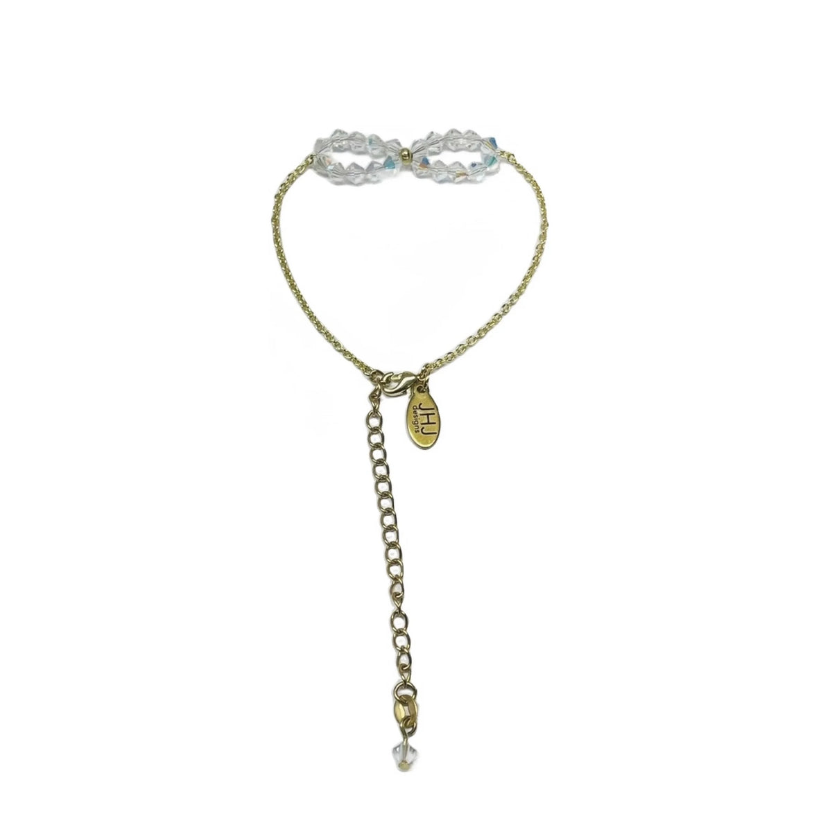infinity Symbol Braceler - AB Crystal